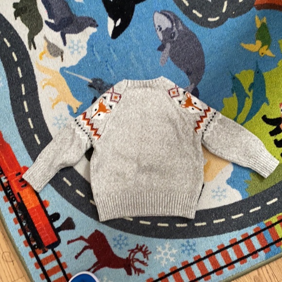NWOT Cat & Jack fox sweater 18months. - Picture 3 of 3